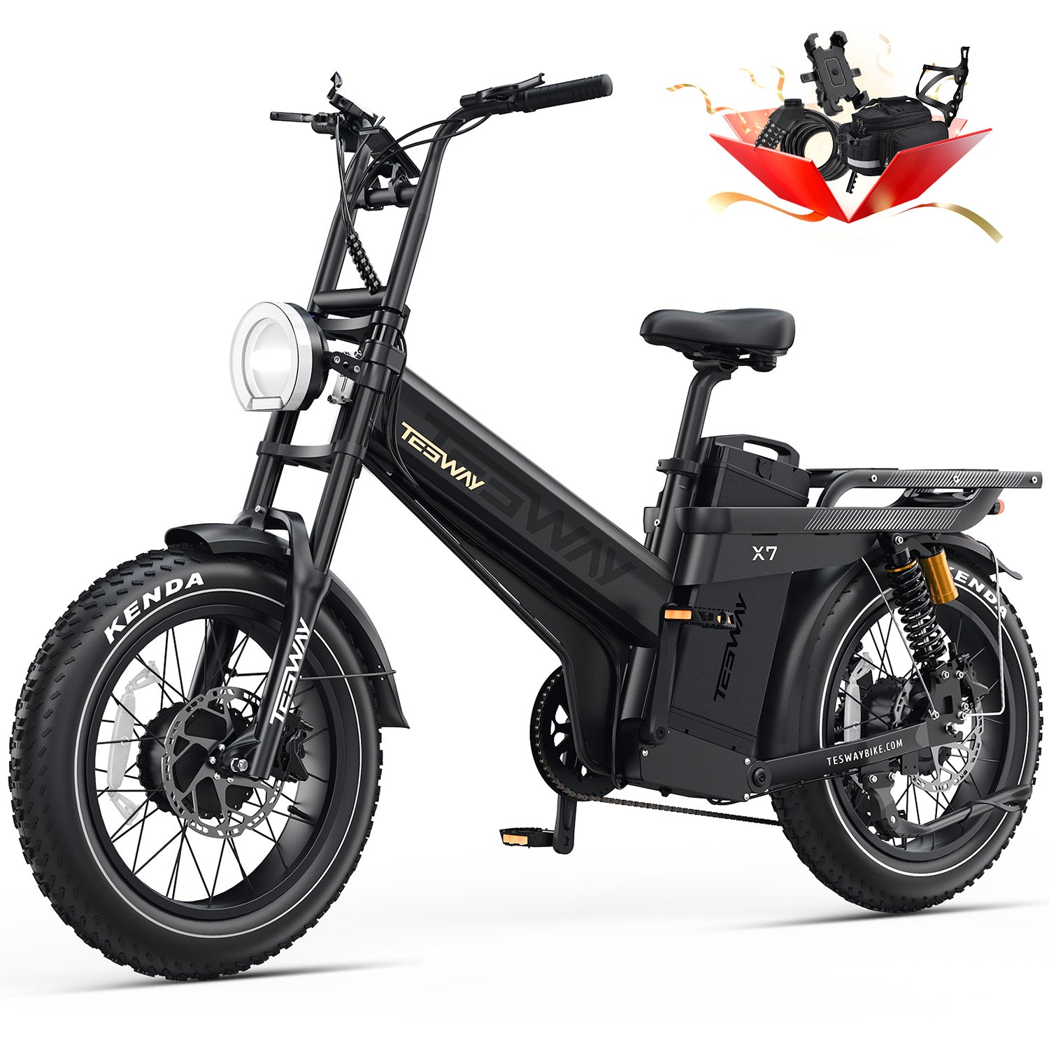 TESWAY X7 AWD – 3000W Dual Motor 200NM Torque