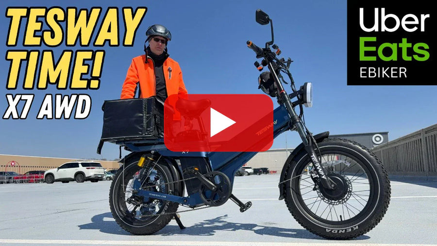 Tesway X7 AWD Real Food Delivery Review