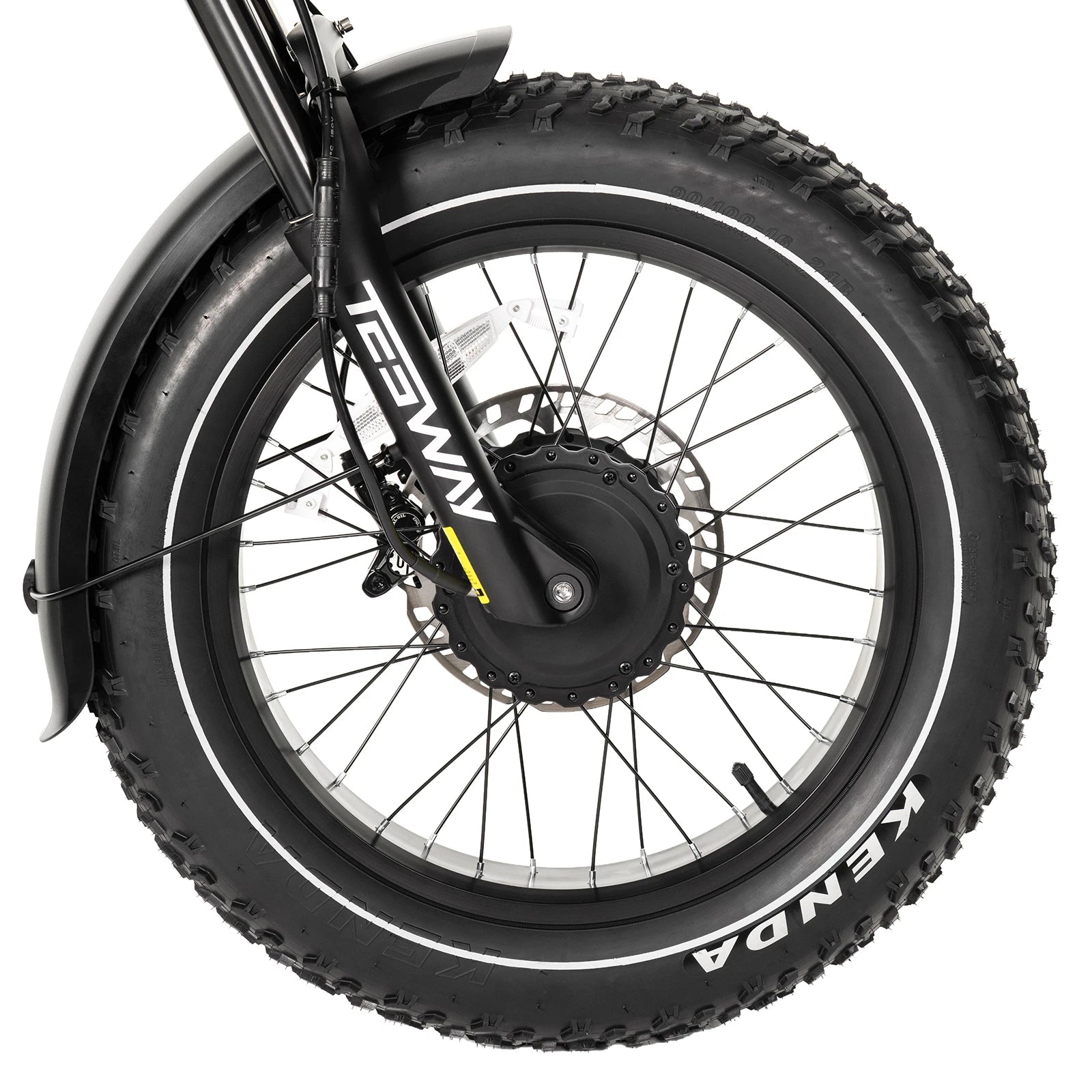 TESWAY X5 AWD Step-Thru E-Bike – Easy Mount 3600W Dual Motor