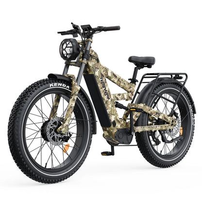 TESWAY X9 Ultra 60V Dual Motor Electric Mountain Bike - 4000W Peak Power