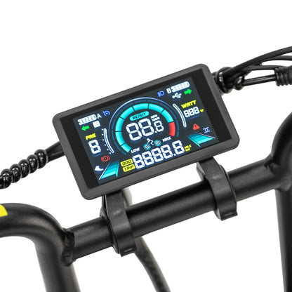 TESWAY X5 AWD Step-Thru E-Bike – Easy Mount 3600W Dual Motor