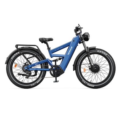 TESWAY X9 Ultra 60V Dual Motor Electric Mountain Bike - 4000W Peak Power