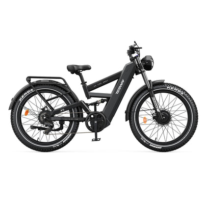 TESWAY X9 Ultra 60V Dual Motor Electric Mountain Bike - 4000W Peak Power